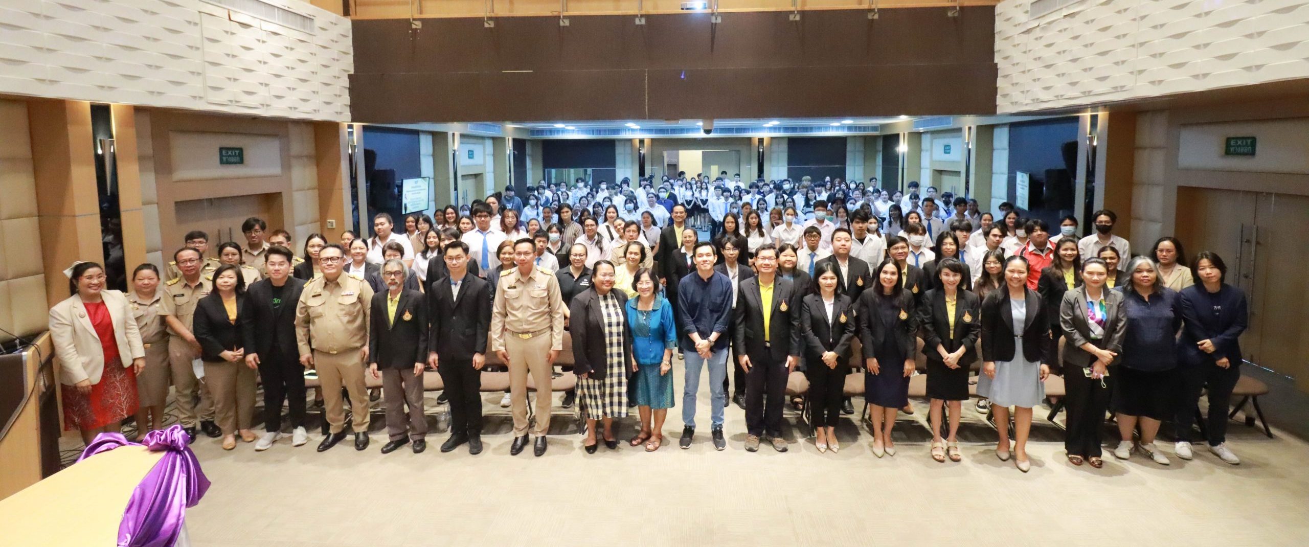 กิจกรรมปัจฉิมนิเทศนักศึกษา คณะบริหารธุรกิจและเทคโนโลยีสารสนเทศ ภาคการศึกษาที่ 2/2567 วันจันทร์ที่ 10 มีนาคม 2568