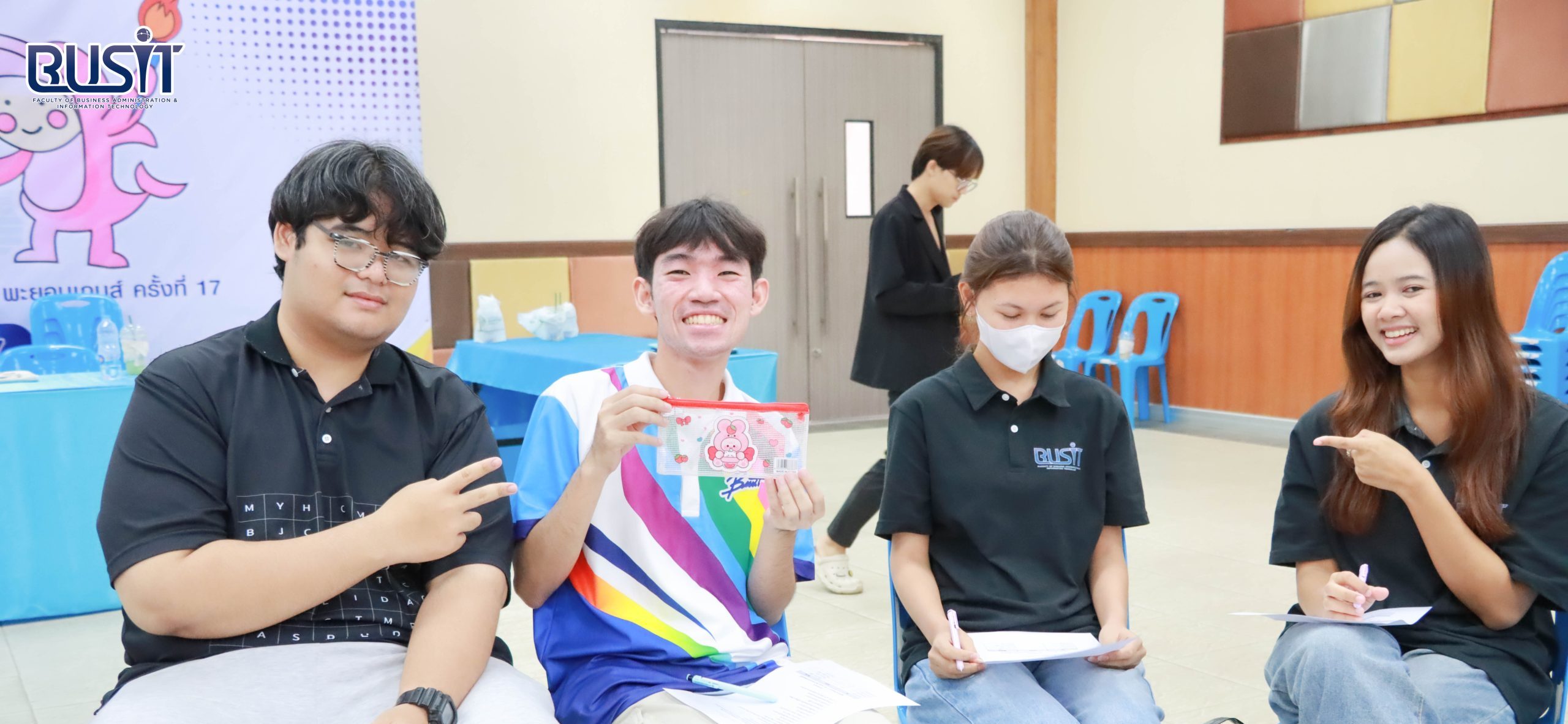 โครงการส่งเสริมสุขภาพจิตนักศึกษาในมหาวิทยาลัย ประจำปีงบประมาณ 2568 กิจกรรมส่งเสริมสุขภาพจิตนักศึกษา ณ ห้องประชุมตะวันฉาย มทร.ตะวันออก เขตพื้นที่บางพระ จังหวัดชลบุรี วันอังคารที่ 25 มีนาคม 2568
