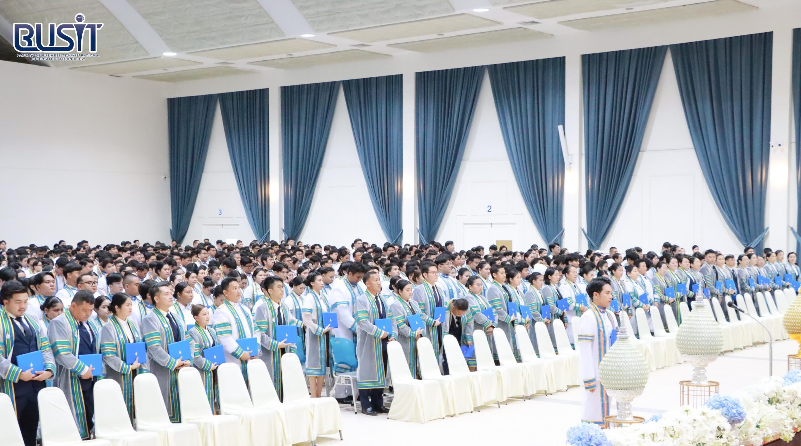 การฝึกซ้อมใหญ่ พิธีพระราชทานปริญญาบัตร ครั้งที่ 39 ประจำปีการศึกษา 2567 วันที่ 3 พฤศจิกายน 2568 ณ หอประชุมมังคลอุบล มหาวิทยาลัยเทคโนโลยีราชมงคลตะวันออก เขตพื้นที่บางพระ จังหวัดชลบุรี