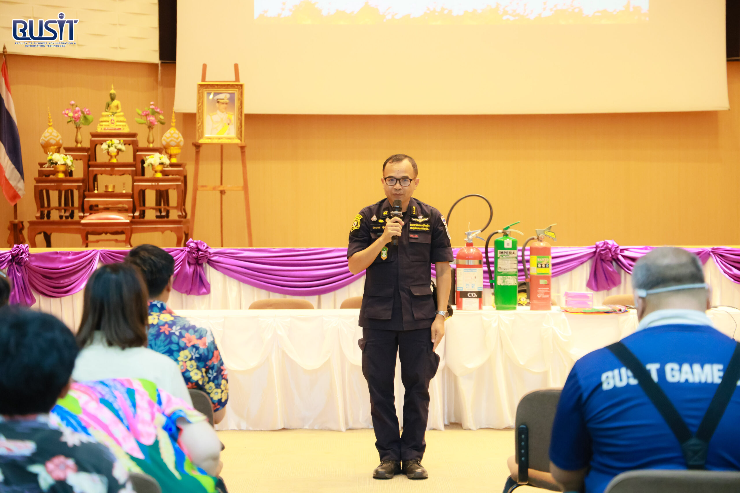 กิจกรรมอบรมซ้อมแผนอพยพหนีไฟ และฝึกการดับเพลิงขั้นต้น วันพุธที่ 1 เมษายน 2569 ณ เขตพื้นที่จักรพงษภูวนารถ กรุงเทพมหานคร